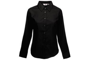 Lady-Fit Long Sleeve Oxford Shirt